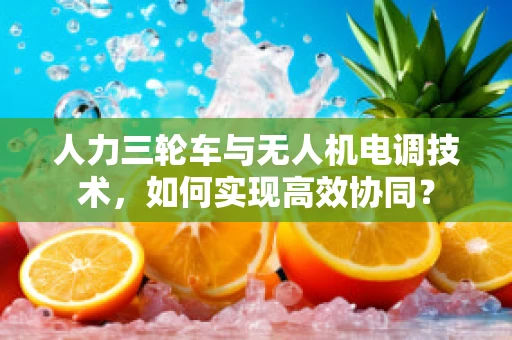 人力三轮车与无人机电调技术，如何实现高效协同？