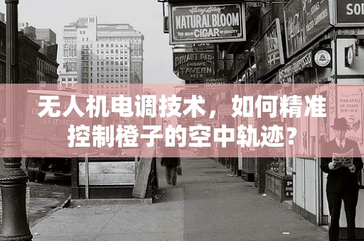 无人机电调技术，如何精准控制橙子的空中轨迹？