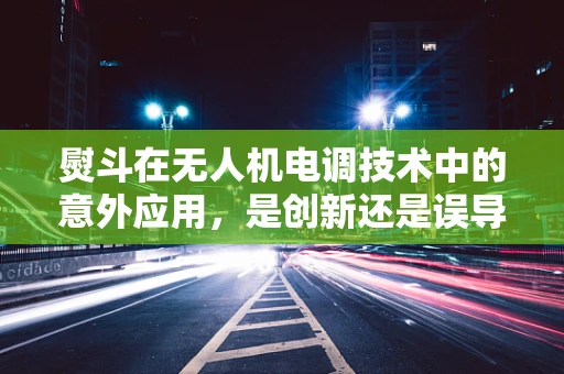 熨斗在无人机电调技术中的意外应用，是创新还是误导？