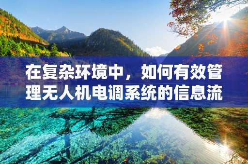 在复杂环境中，如何有效管理无人机电调系统的信息流？