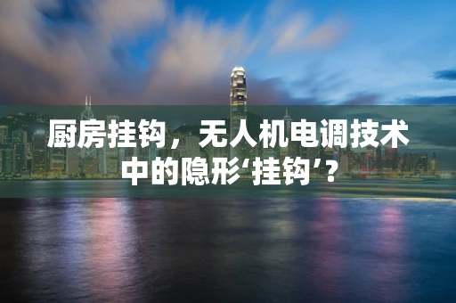 厨房挂钩，无人机电调技术中的隐形‘挂钩’？