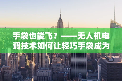 手袋也能飞？——无人机电调技术如何让轻巧手袋成为空中舞者？