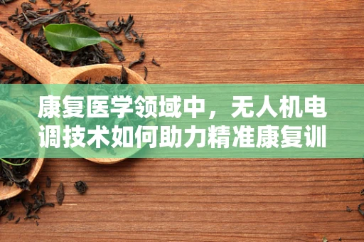康复医学领域中，无人机电调技术如何助力精准康复训练？