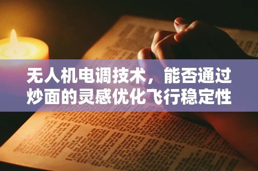 无人机电调技术，能否通过炒面的灵感优化飞行稳定性？
