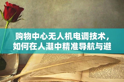 购物中心无人机电调技术，如何在人潮中精准导航与避障？