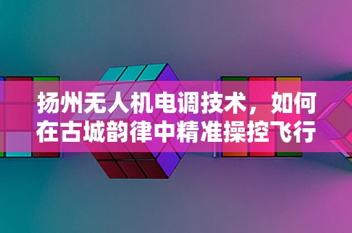 扬州无人机电调技术，如何在古城韵律中精准操控飞行？