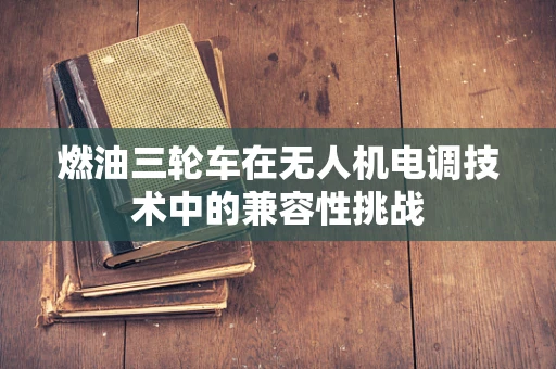 燃油三轮车在无人机电调技术中的兼容性挑战