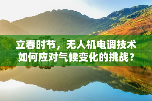 立春时节，无人机电调技术如何应对气候变化的挑战？
