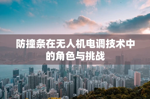 防撞条在无人机电调技术中的角色与挑战