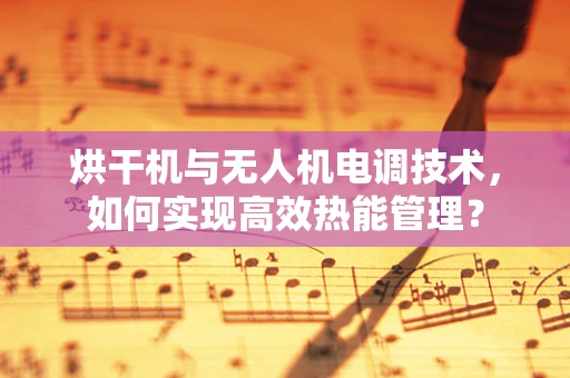 烘干机与无人机电调技术，如何实现高效热能管理？