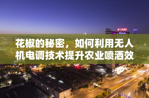 花椒的秘密，如何利用无人机电调技术提升农业喷洒效率？