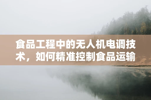 食品工程中的无人机电调技术，如何精准控制食品运输的空中厨师？