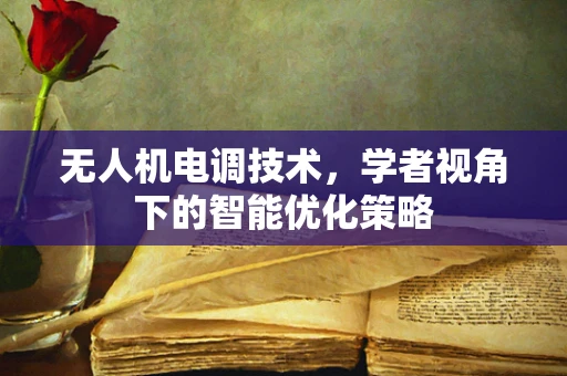 无人机电调技术，学者视角下的智能优化策略
