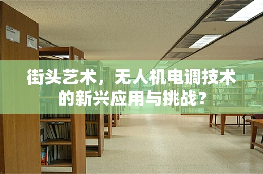 街头艺术，无人机电调技术的新兴应用与挑战？
