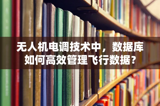 无人机电调技术中，数据库如何高效管理飞行数据？