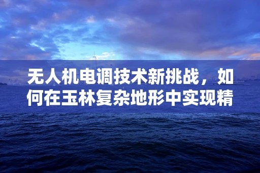 无人机电调技术新挑战，如何在玉林复杂地形中实现精准控制？