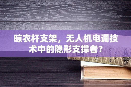 晾衣杆支架，无人机电调技术中的隐形支撑者？