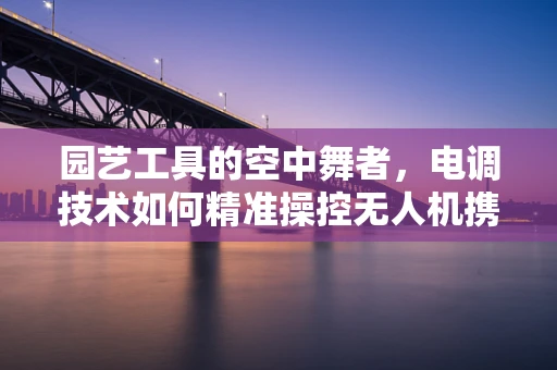 园艺工具的空中舞者，电调技术如何精准操控无人机携带的园艺工具？