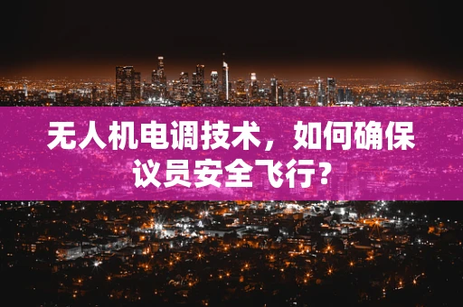 无人机电调技术，如何确保议员安全飞行？