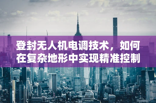 登封无人机电调技术，如何在复杂地形中实现精准控制？