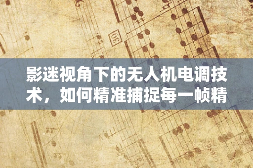 影迷视角下的无人机电调技术，如何精准捕捉每一帧精彩？