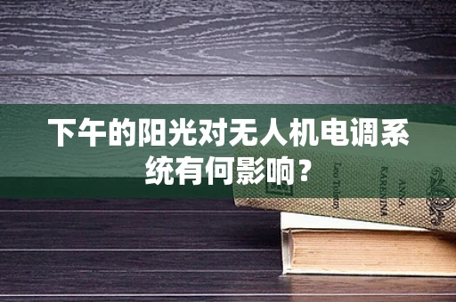 下午的阳光对无人机电调系统有何影响？