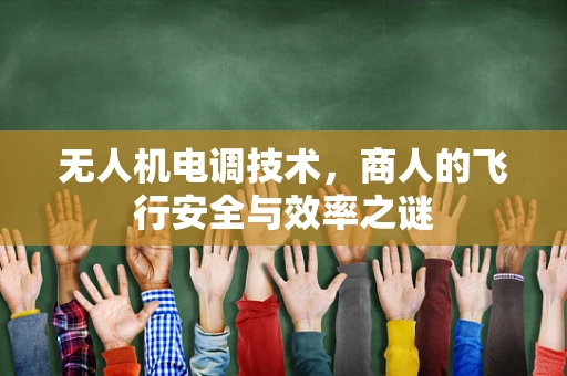 无人机电调技术，商人的飞行安全与效率之谜