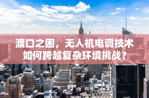 渡口之困，无人机电调技术如何跨越复杂环境挑战？