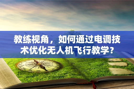 教练视角，如何通过电调技术优化无人机飞行教学？