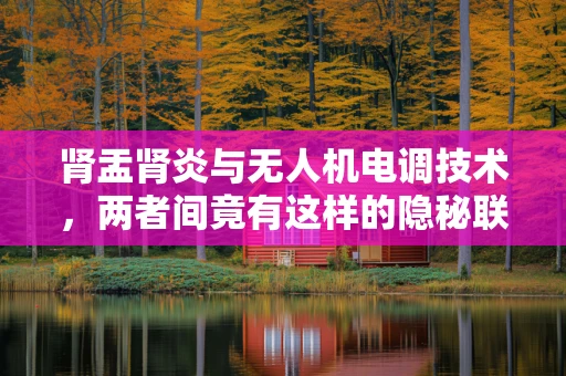 肾盂肾炎与无人机电调技术，两者间竟有这样的隐秘联系？