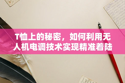 T恤上的秘密，如何利用无人机电调技术实现精准着陆？