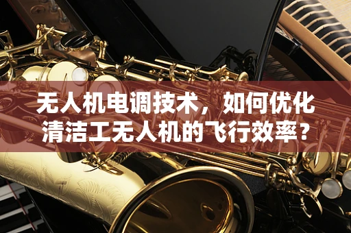 无人机电调技术，如何优化清洁工无人机的飞行效率？