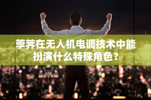 荸荠在无人机电调技术中能扮演什么特殊角色？