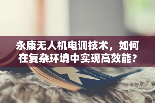 永康无人机电调技术，如何在复杂环境中实现高效能？