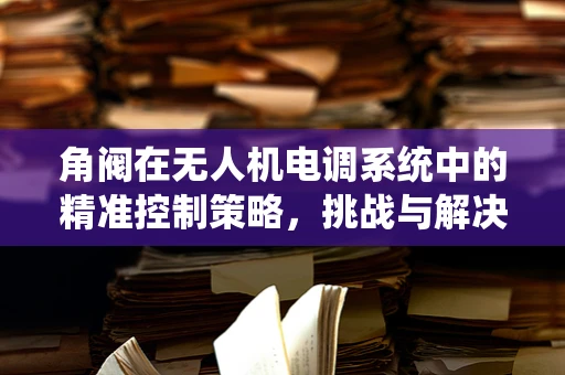 角阀在无人机电调系统中的精准控制策略，挑战与解决方案
