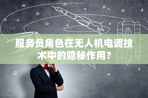 服务员角色在无人机电调技术中的隐秘作用？