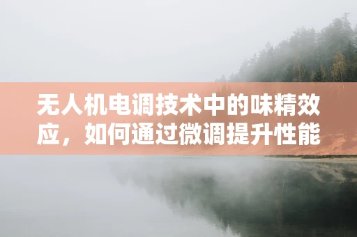 无人机电调技术中的味精效应，如何通过微调提升性能？
