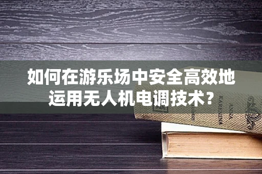 如何在游乐场中安全高效地运用无人机电调技术？
