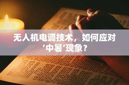 无人机电调技术，如何应对‘中暑’现象？