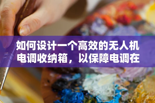 如何设计一个高效的无人机电调收纳箱，以保障电调在运输和存储中的安全？