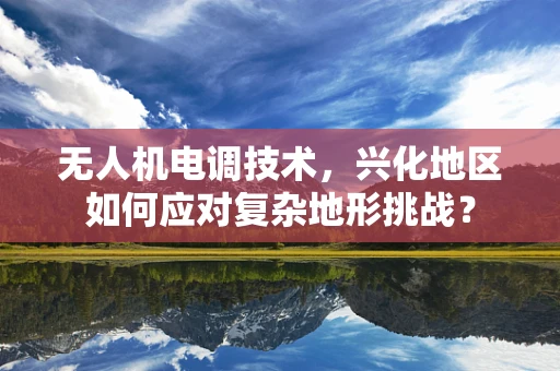 无人机电调技术，兴化地区如何应对复杂地形挑战？