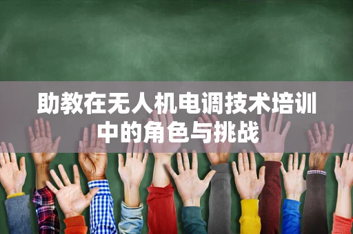 助教在无人机电调技术培训中的角色与挑战