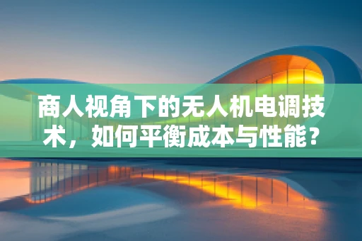 商人视角下的无人机电调技术，如何平衡成本与性能？