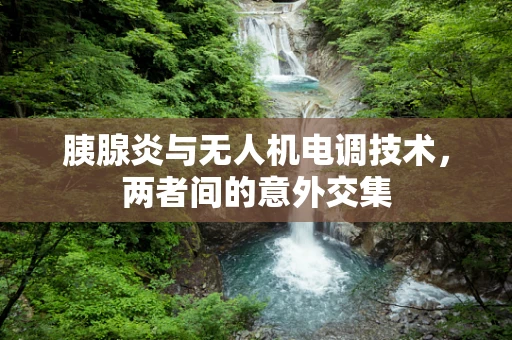胰腺炎与无人机电调技术，两者间的意外交集