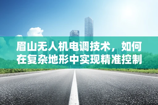 眉山无人机电调技术，如何在复杂地形中实现精准控制？