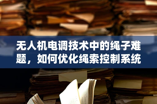 无人机电调技术中的绳子难题，如何优化绳索控制系统的稳定性与效率？
