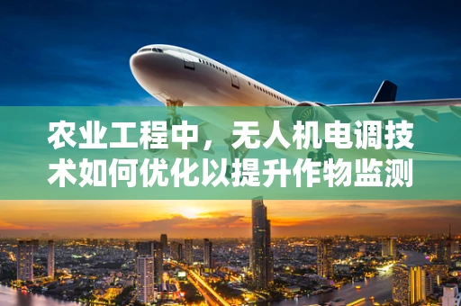农业工程中，无人机电调技术如何优化以提升作物监测精度？