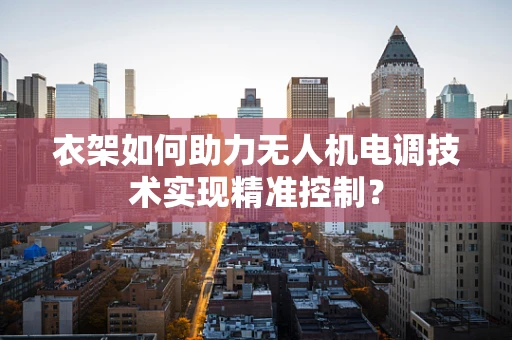 衣架如何助力无人机电调技术实现精准控制？