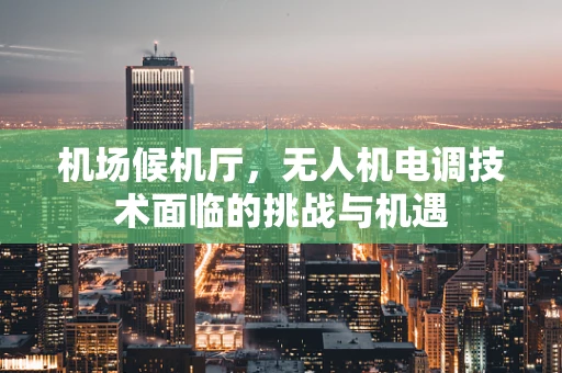 机场候机厅，无人机电调技术面临的挑战与机遇