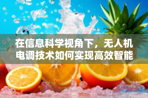 在信息科学视角下，无人机电调技术如何实现高效智能控制？